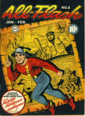 ALL FLASH COMICS #8 © Jan/Feb1943 DC Comics